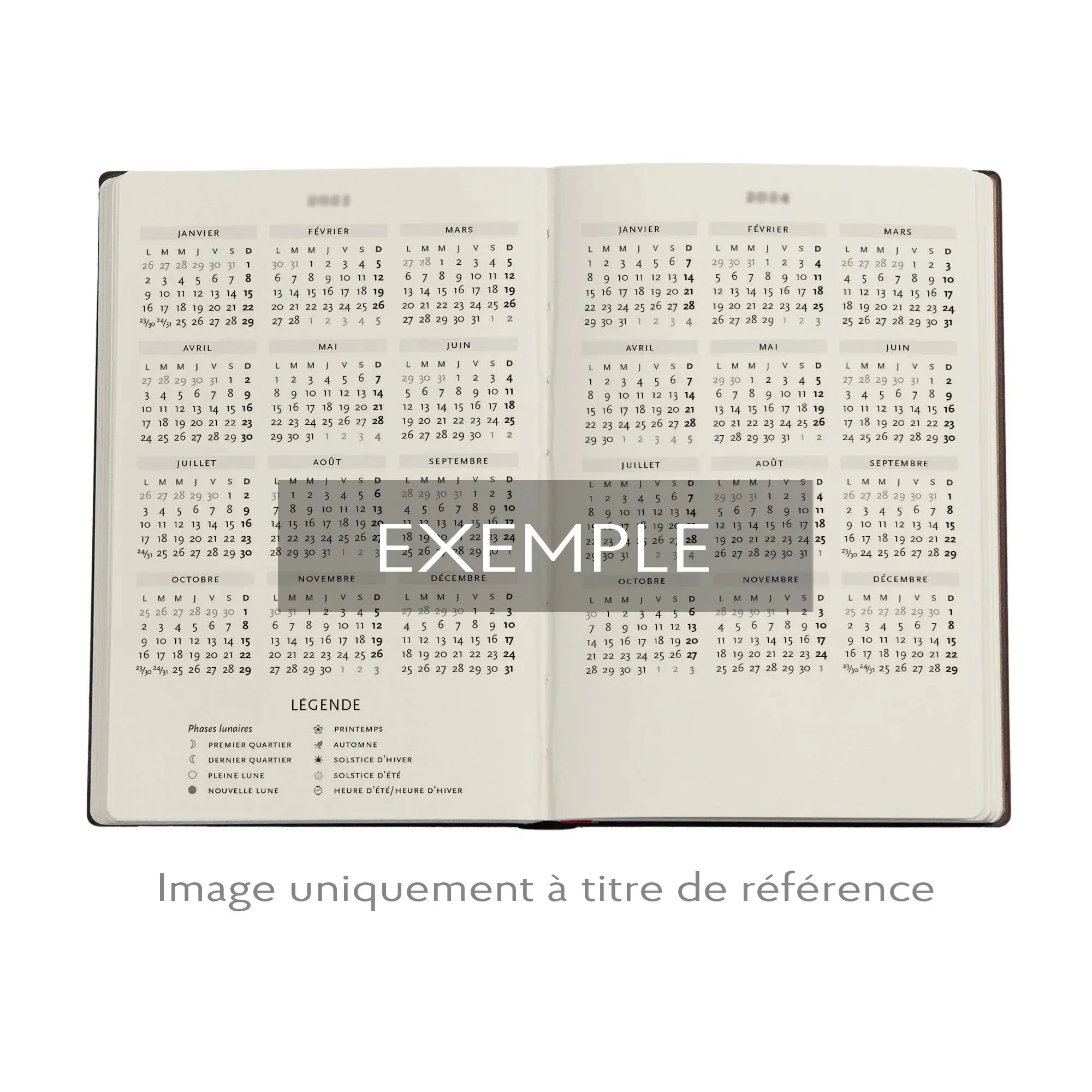 Agenda 2026 PAPERBLANKS Voûte de la Cathédrale de Milan - 1 semaine sur 2 pages - Ultra - Hardcover - Vertical - 160p – Image 6