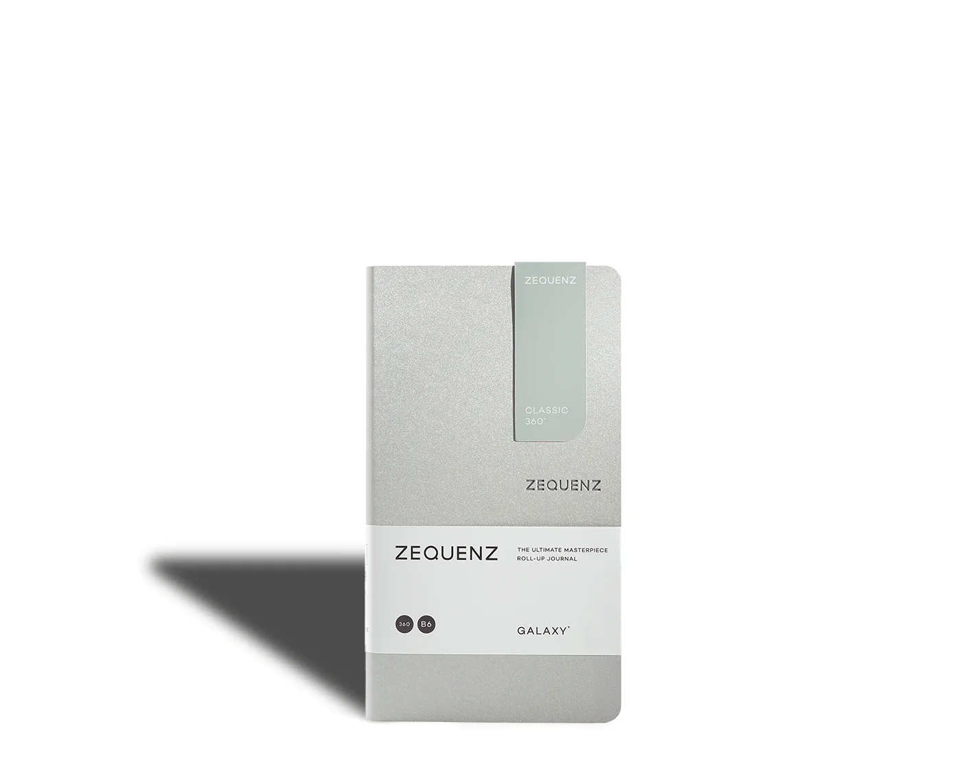 Carnet ZEQUENZ Galaxy - B6 - Quadrillé - Silver Star