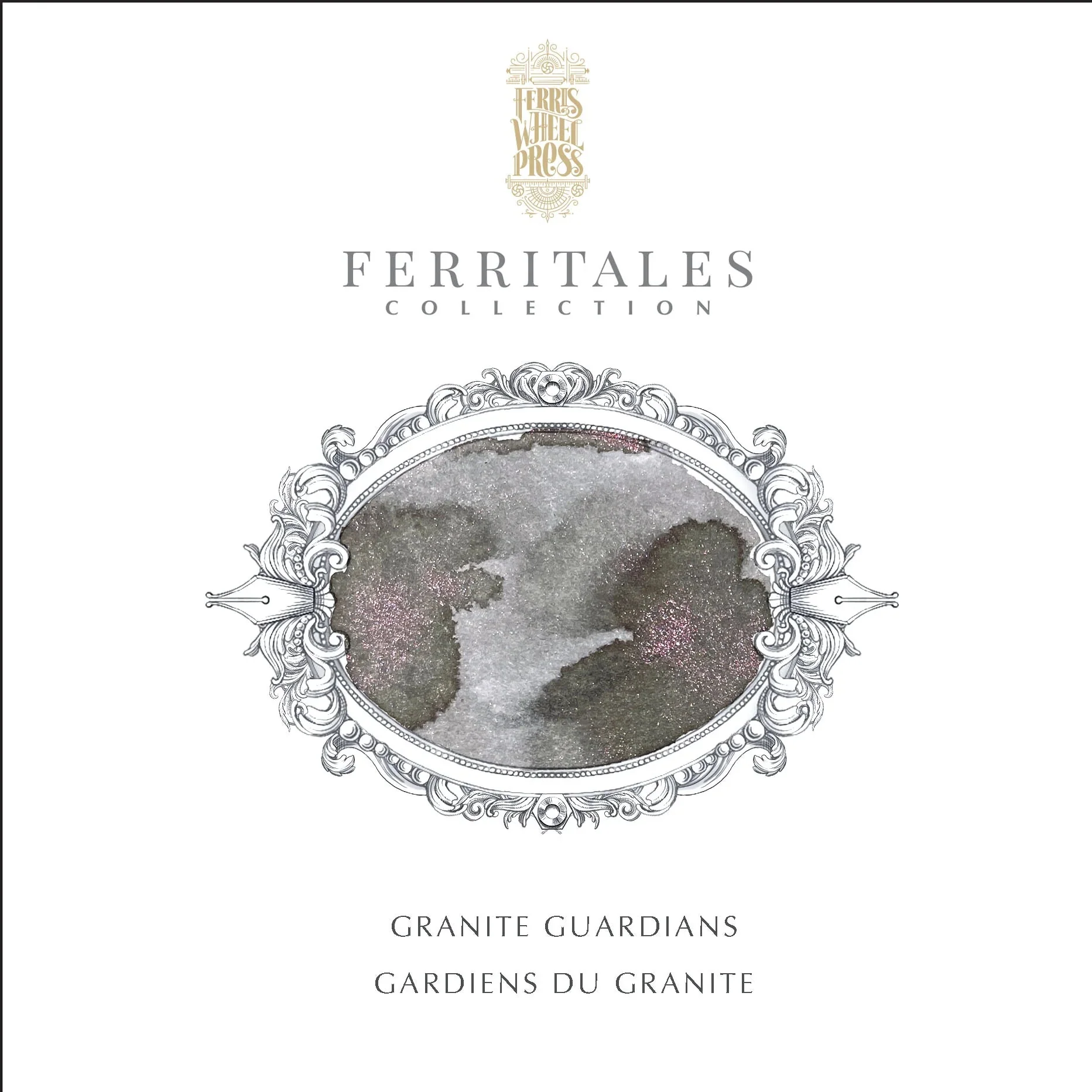 Flacon d'encre FERRIS WHEEL PRESS - FerriTales - Bestiary Series | Granite Guardians (20ml) – Image 2
