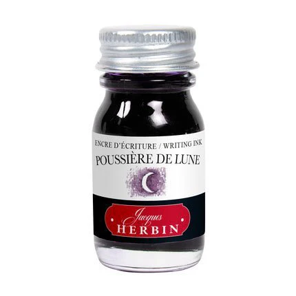 Flacon d'encre JACQUES HERBIN - Encre d'écriture - Poussière de Lune (10ml)
