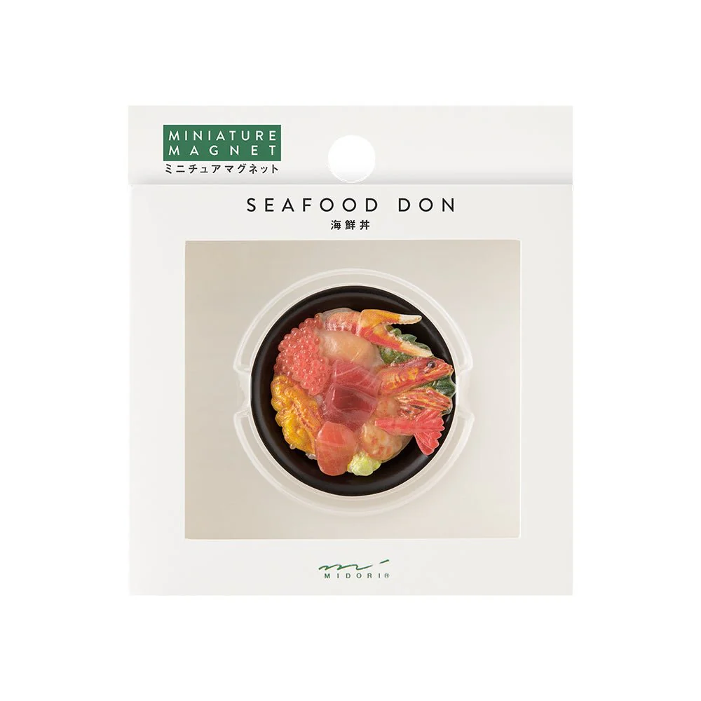 Magnet miniature MIDORI - Seafood Don