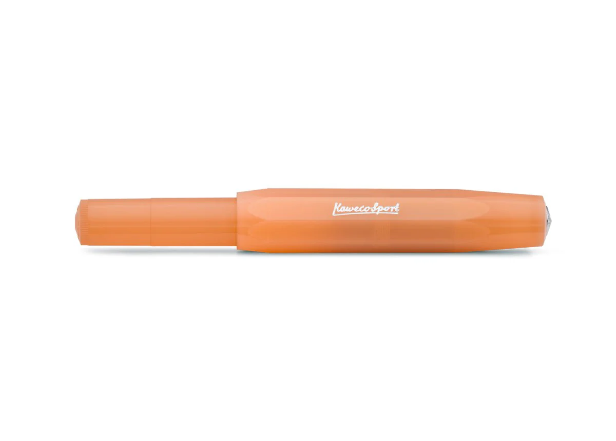 Stylo plume KAWECO Frosted Sport - Soft Mandarin – Image 2